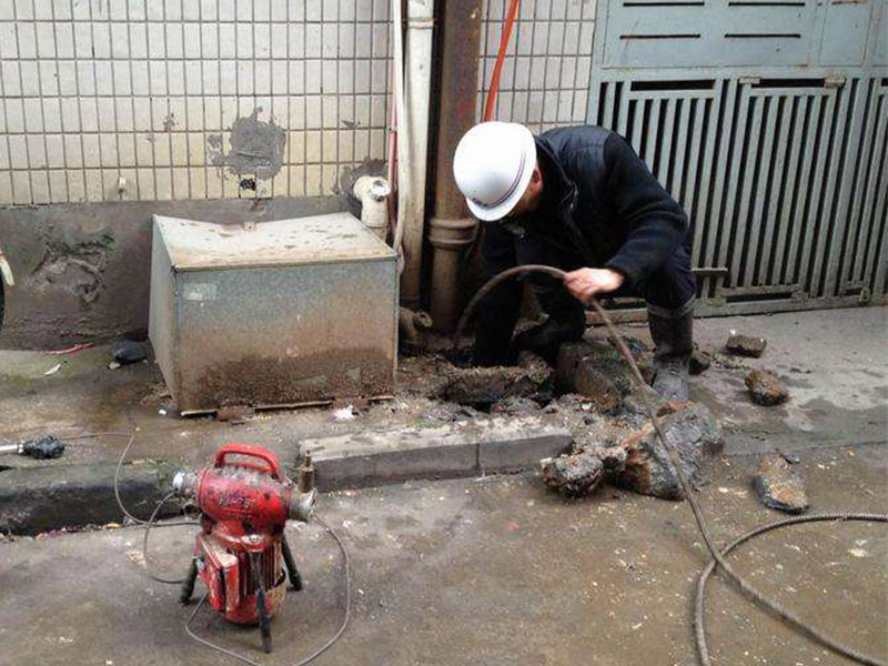 海原疏通下水道-洗菜池疏通