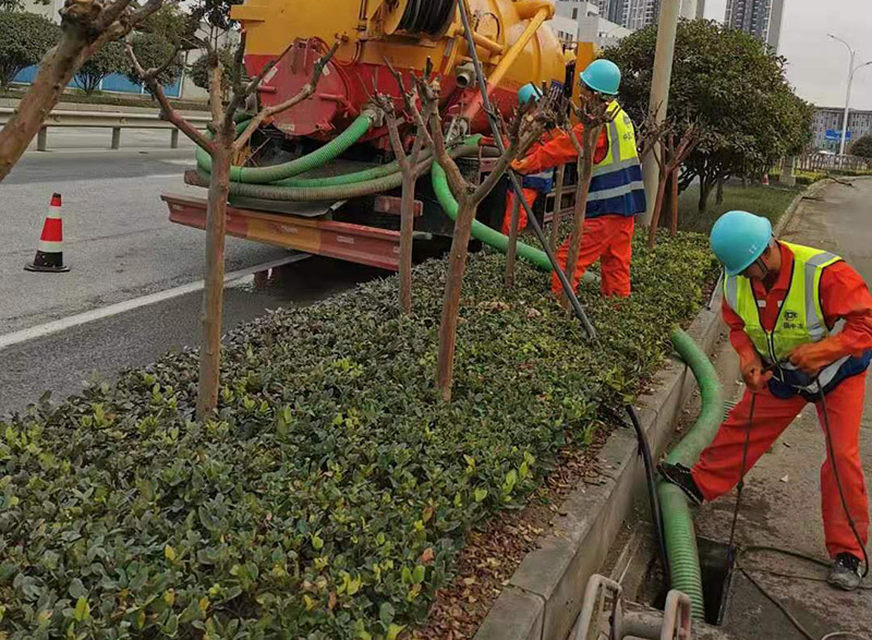 海原市政管道清淤